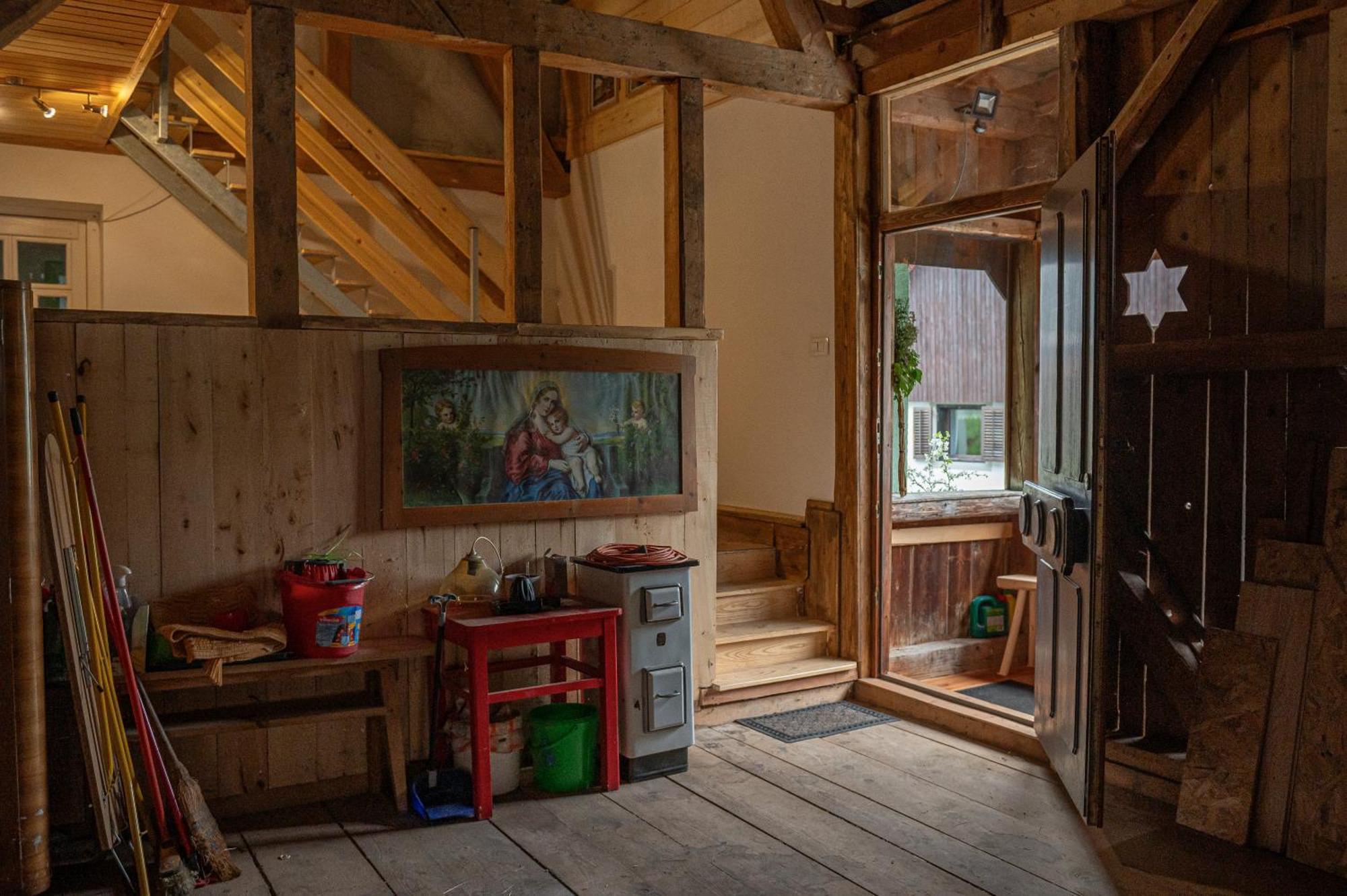 Apartamento Zelena Hisa Pri Bjov Bohinjska Bela Exterior foto
